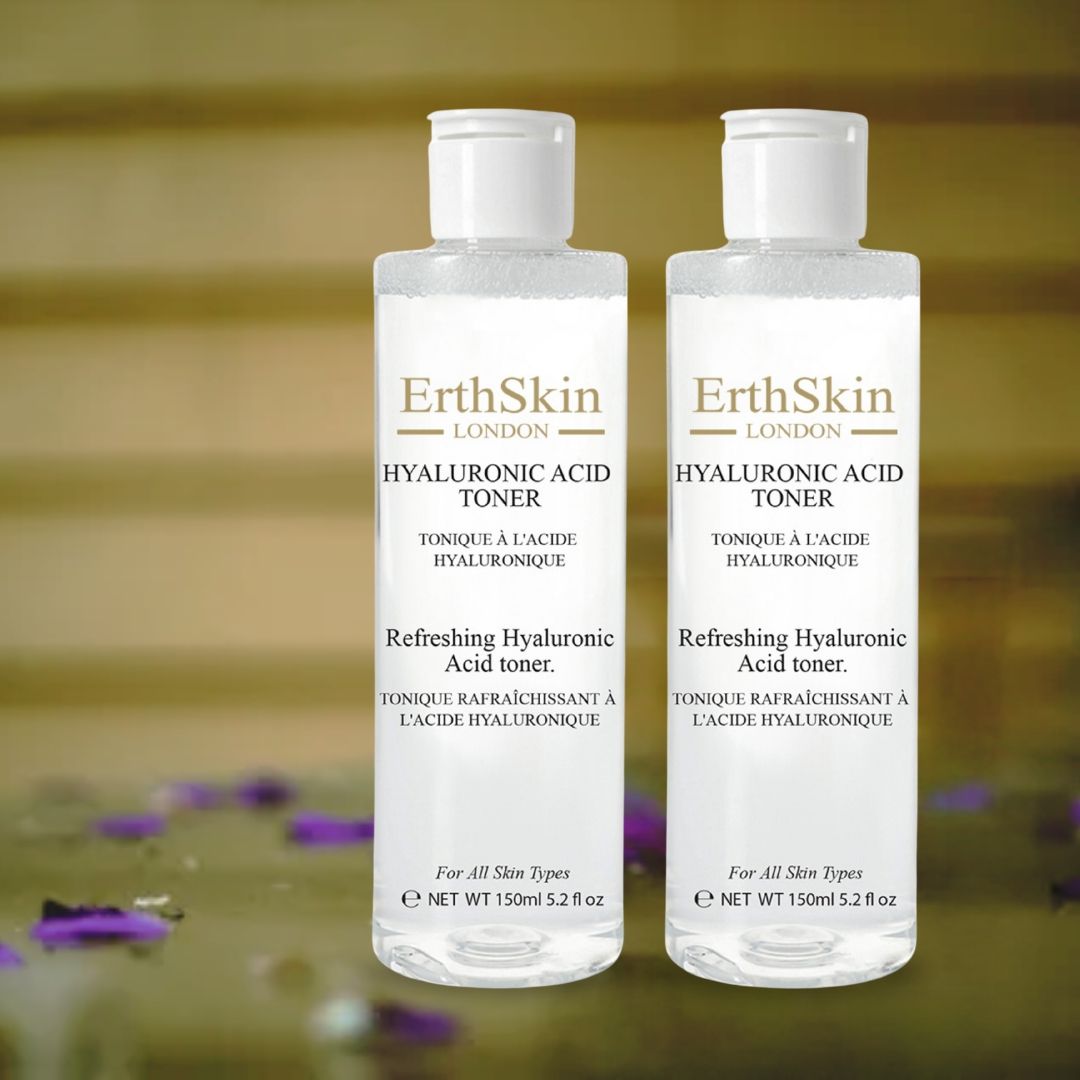 Erth Skin London 2 X Refreshing Hyaluronic Acid Toner 150ml image 3