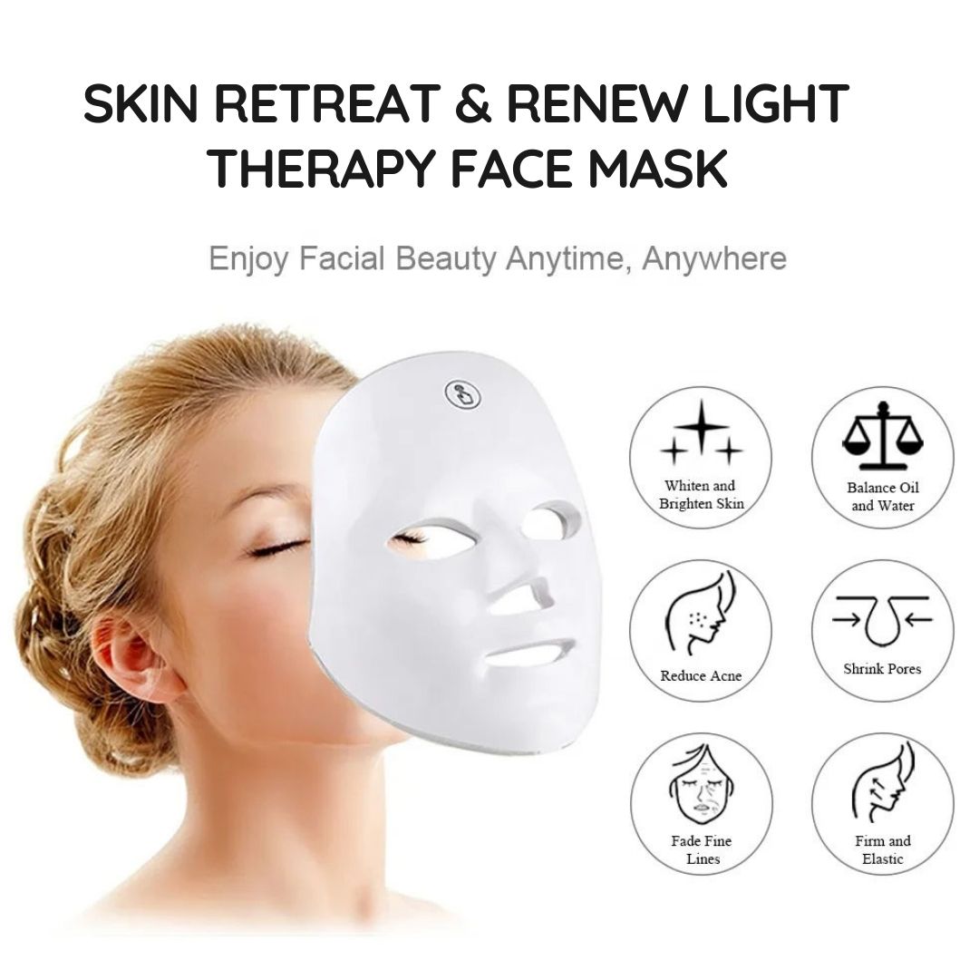 Erth Skin London Erth Beauty London Skin Retreat & Renew Light Therapy Face Mask image 5