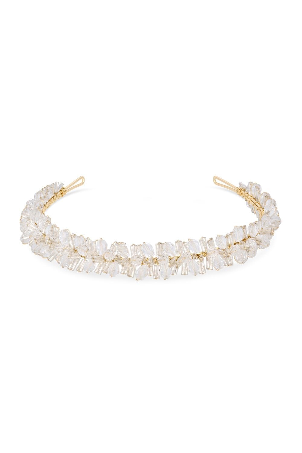 Jon Richard Gold Plated Embellished Bead Headband - Gift Pouch image 2