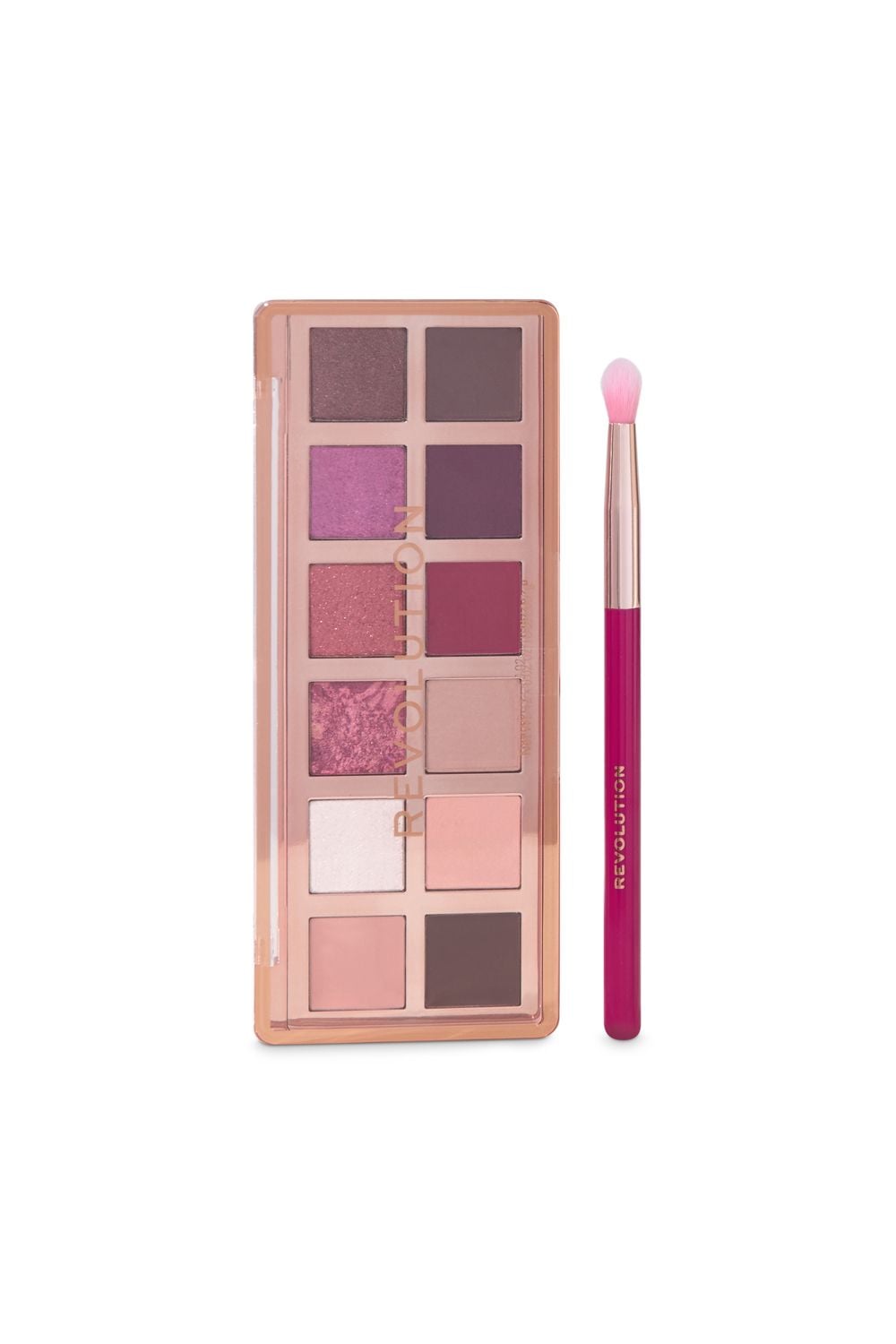 Revolution Cherry Icon Eye Shadow Palette and Brush Gift Set Multi image 3