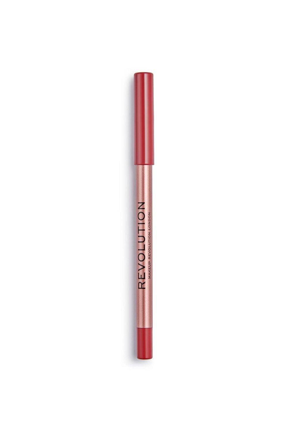 Revolution Satin Kiss Lipliner Ruby Red image 1