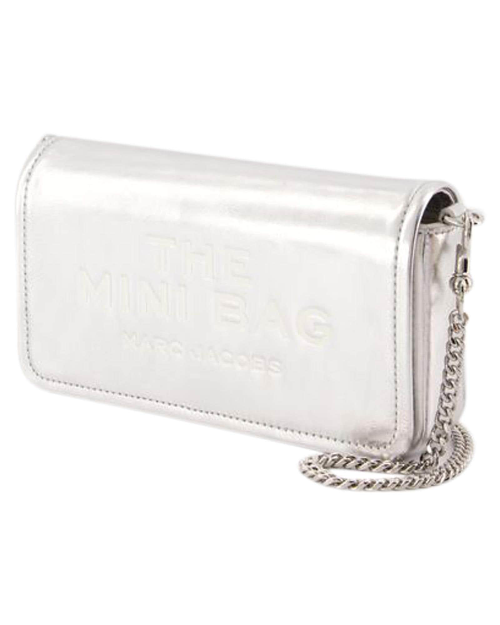Marc Jacobs Mini Bag Chain Strap Wo - Metallic | Silver Crossbody Bags image 2