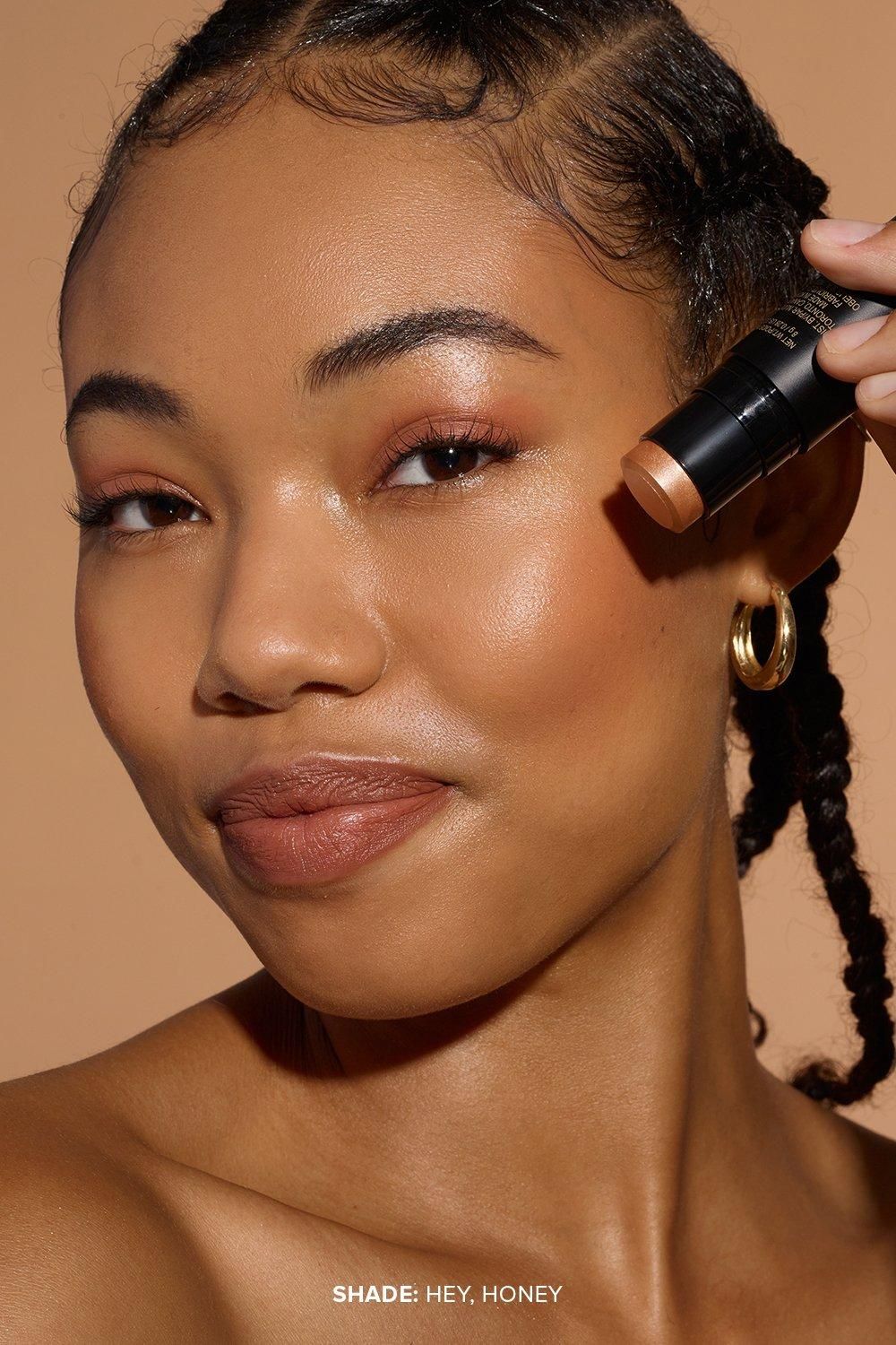 Nudestix Nudies Glow All Over Face Highlighter Hey Honey image 3