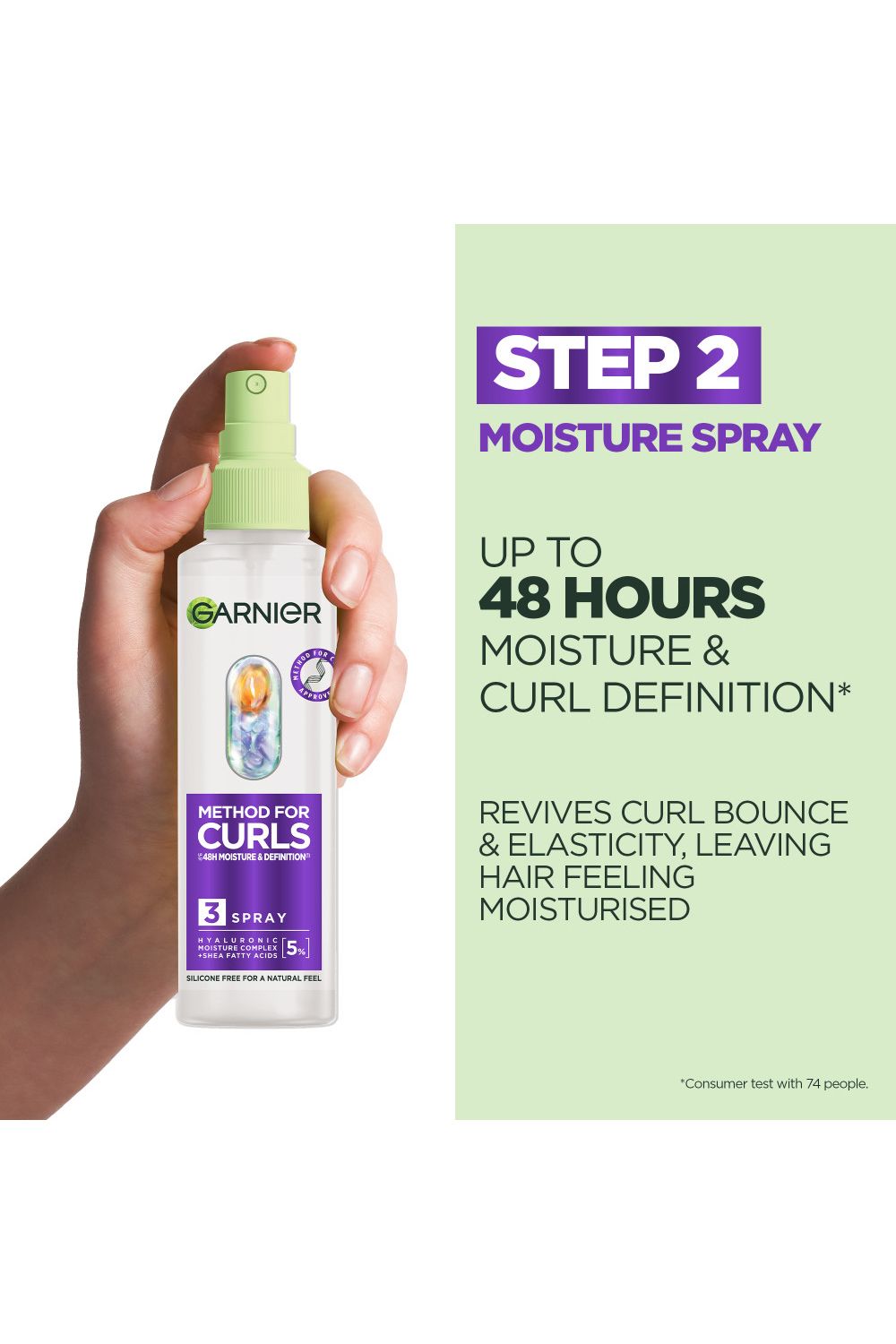 Garnier Method For Curls Spray 150ml Multi image 3