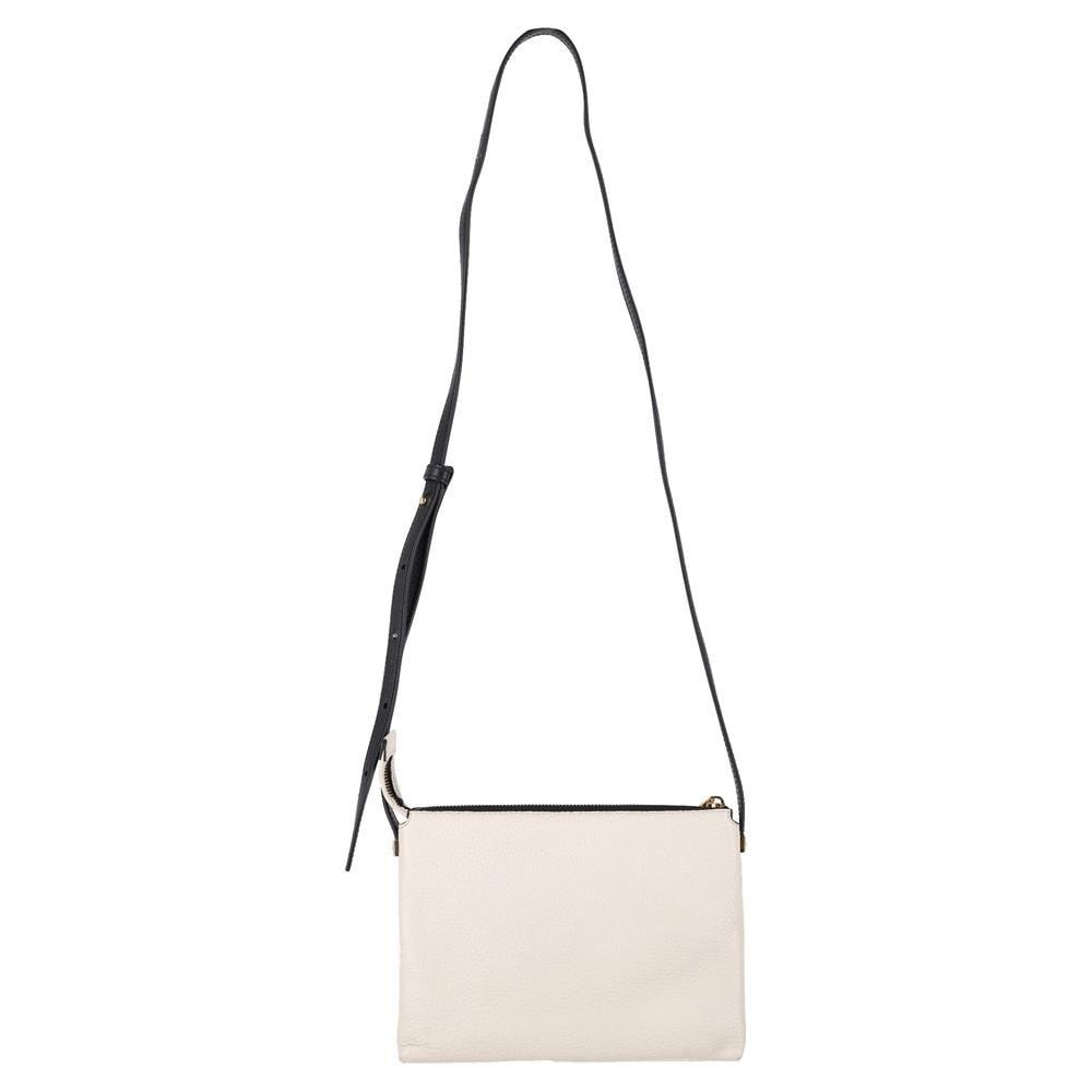 Marc Jacobs Preloved Crossbody Bag Zip Closure Wo - White | Ecru Crossbody Bags image 5