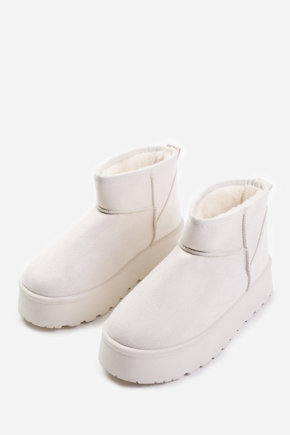 Where's That From 'Calla' Flatform Fur Lining Ankle Boot image 3