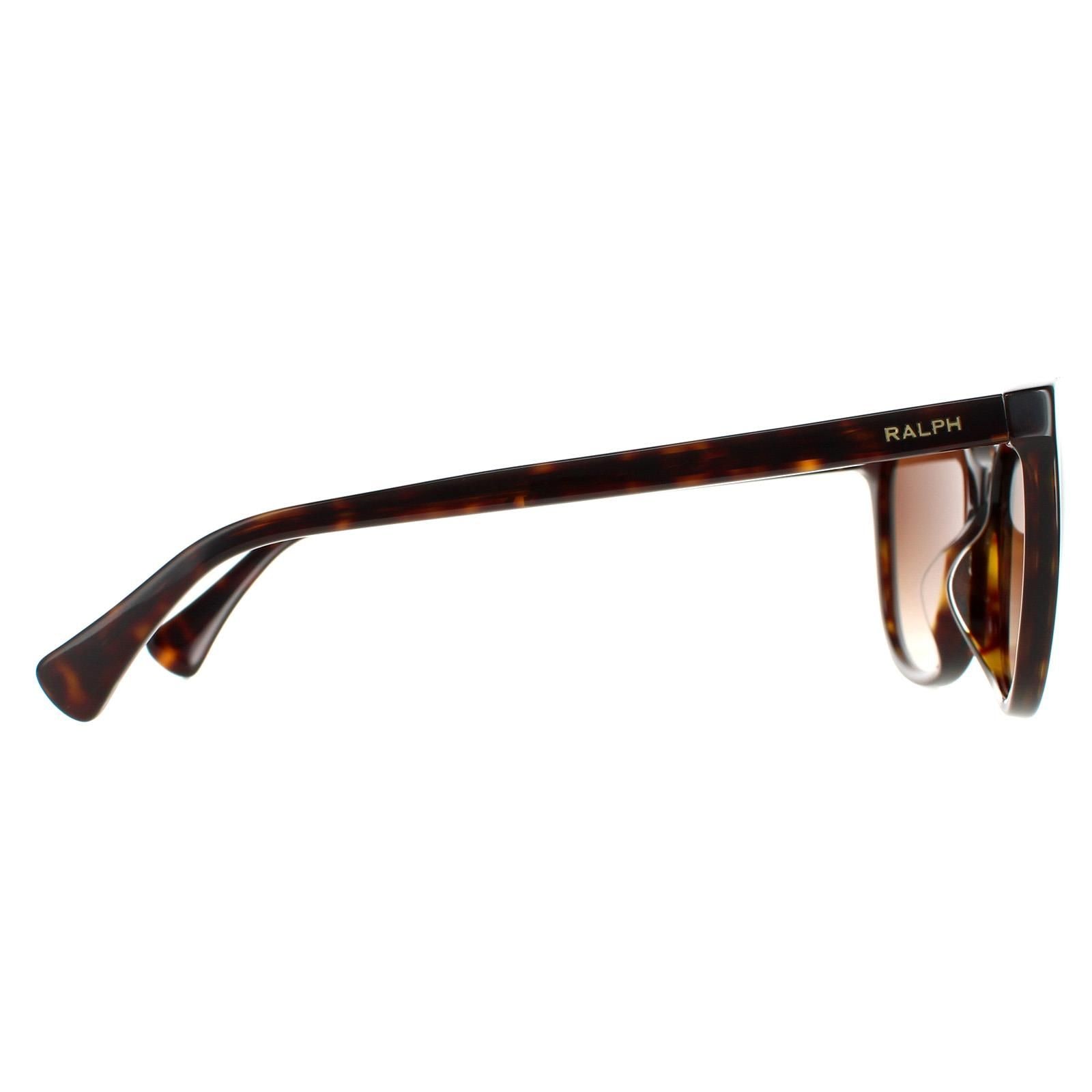 Ralph by Ralph Lauren Cat Eye Havana Brown Brown Gradient RA5282U Sunglasses image 4