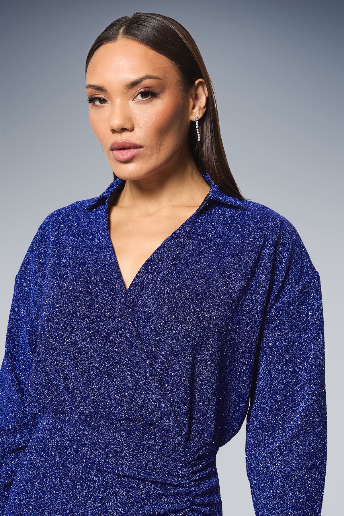 Principles Blue Hot Fix Jersey Shirt Dress Blue image 4