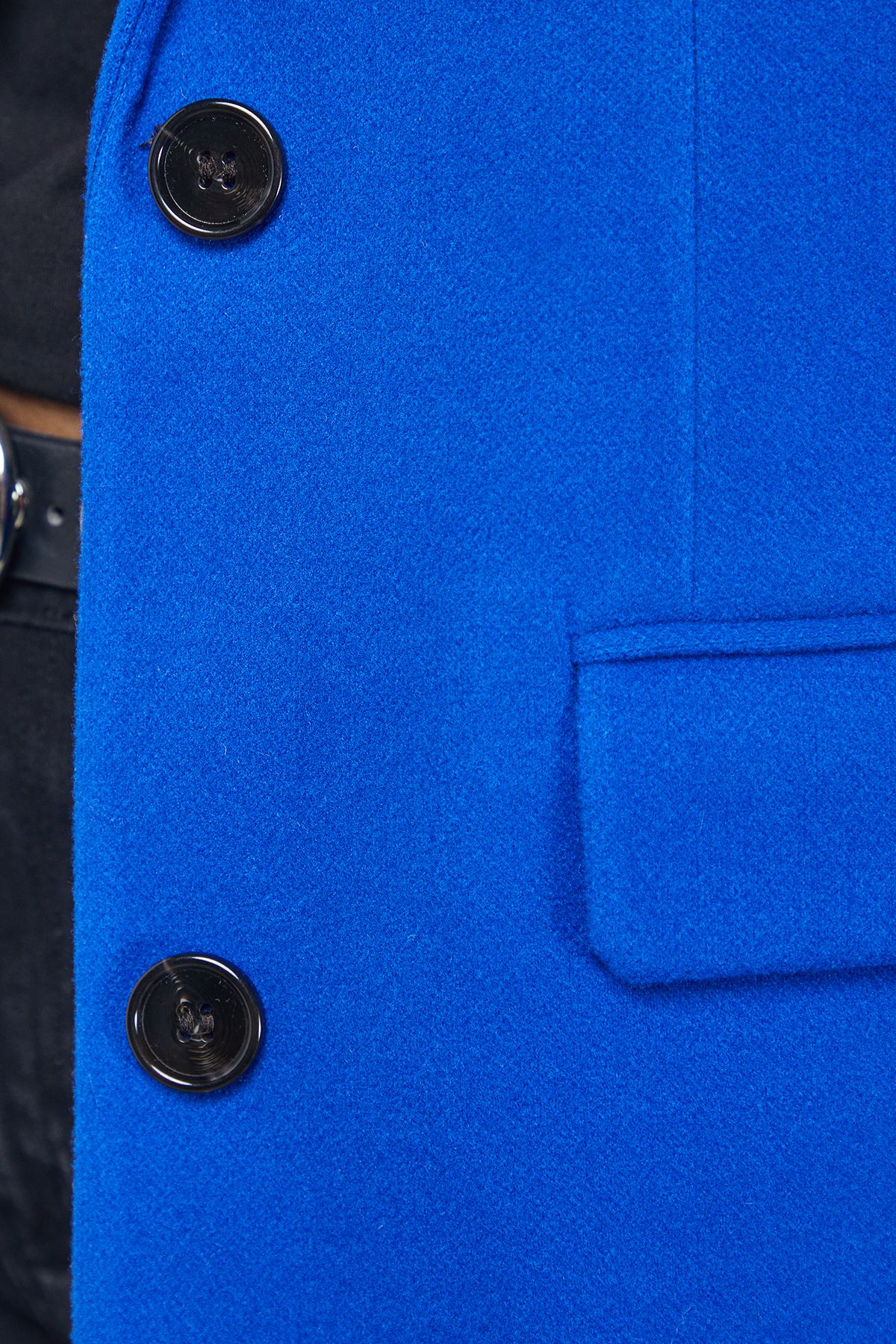 Warehouse Oversized Blazer Coat Dark Blue image 5