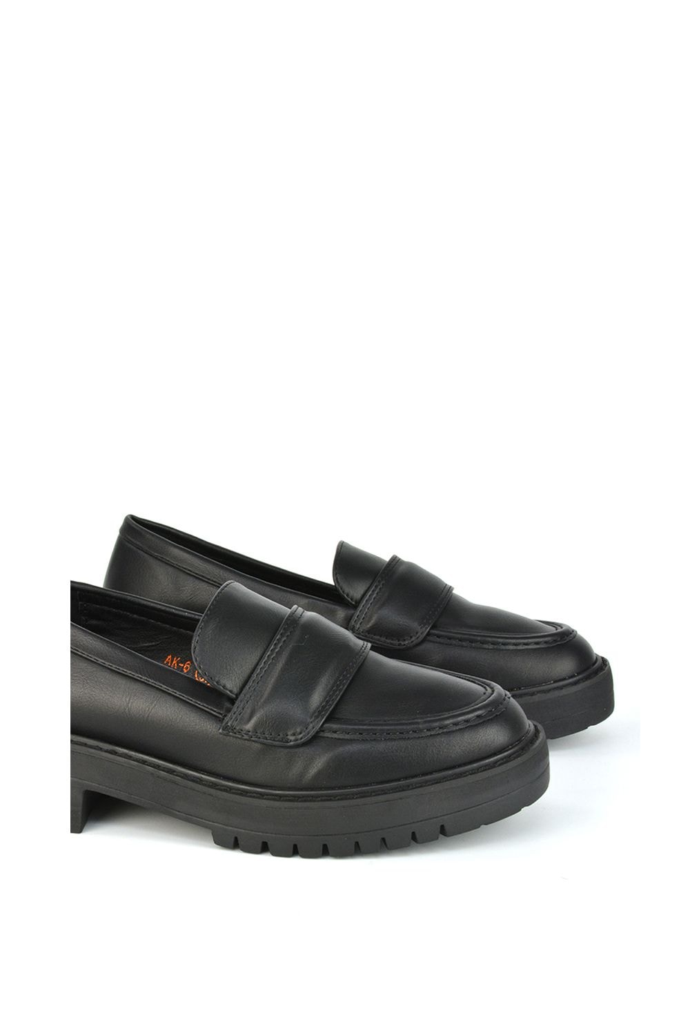 XY London 'Kourtney' Chunky Sole Slip on Flat Loafers image 2