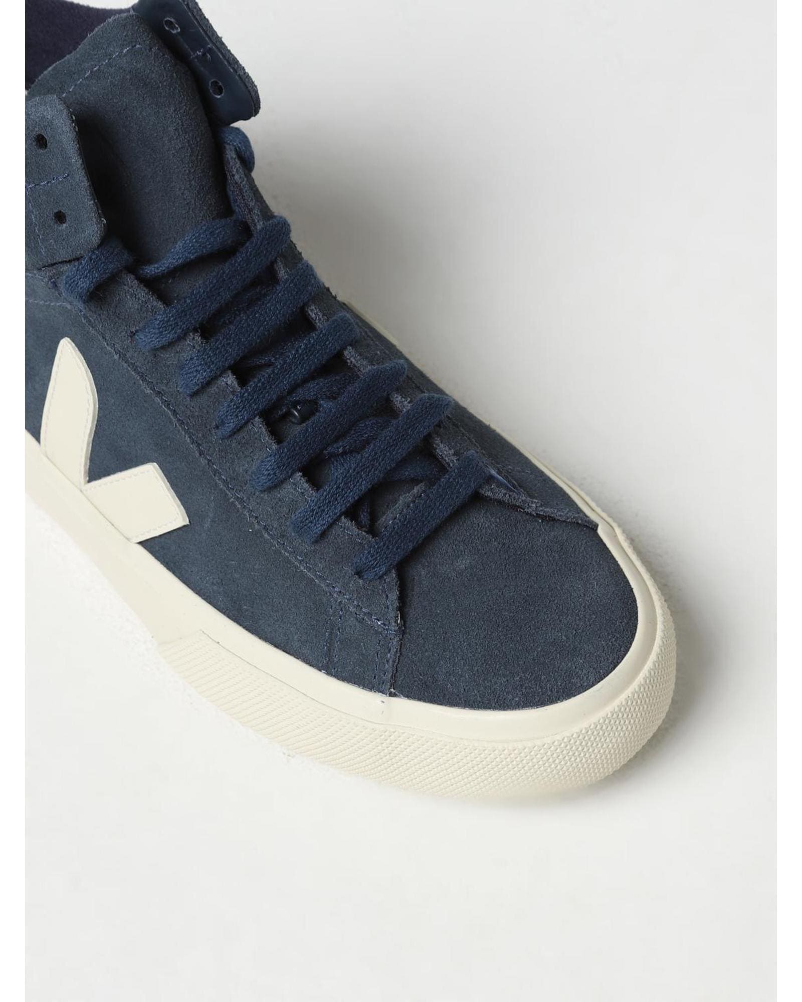 Veja V10 Mid Suede Sneakers Wo - Blue image 4