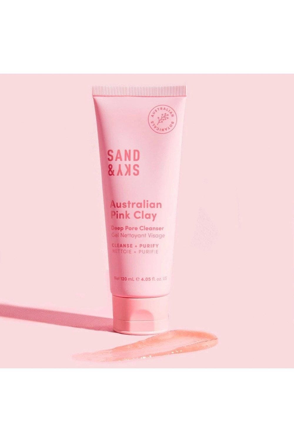 Sand & Sky Australian Pink Clay - Deep Pore Cleanser 120ml Multi image 5