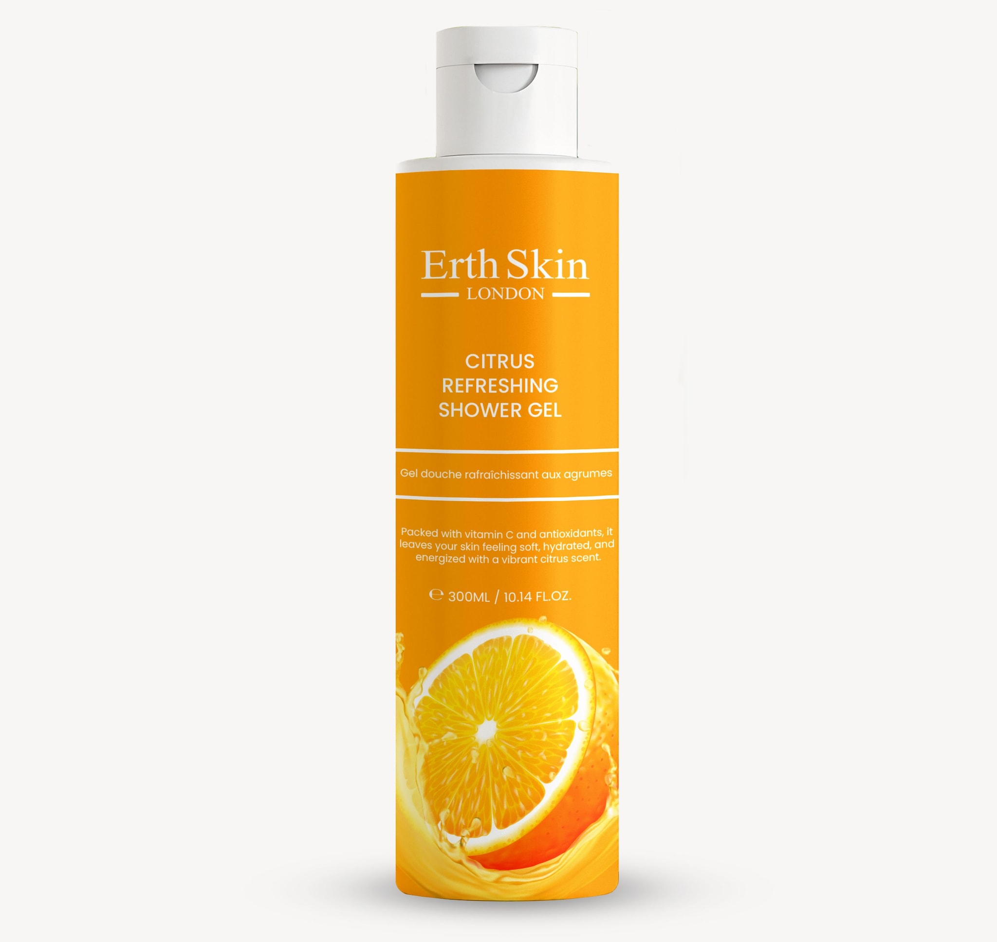 Erth Skin London Citrus Refreshing Shower Gel 300ml image 1