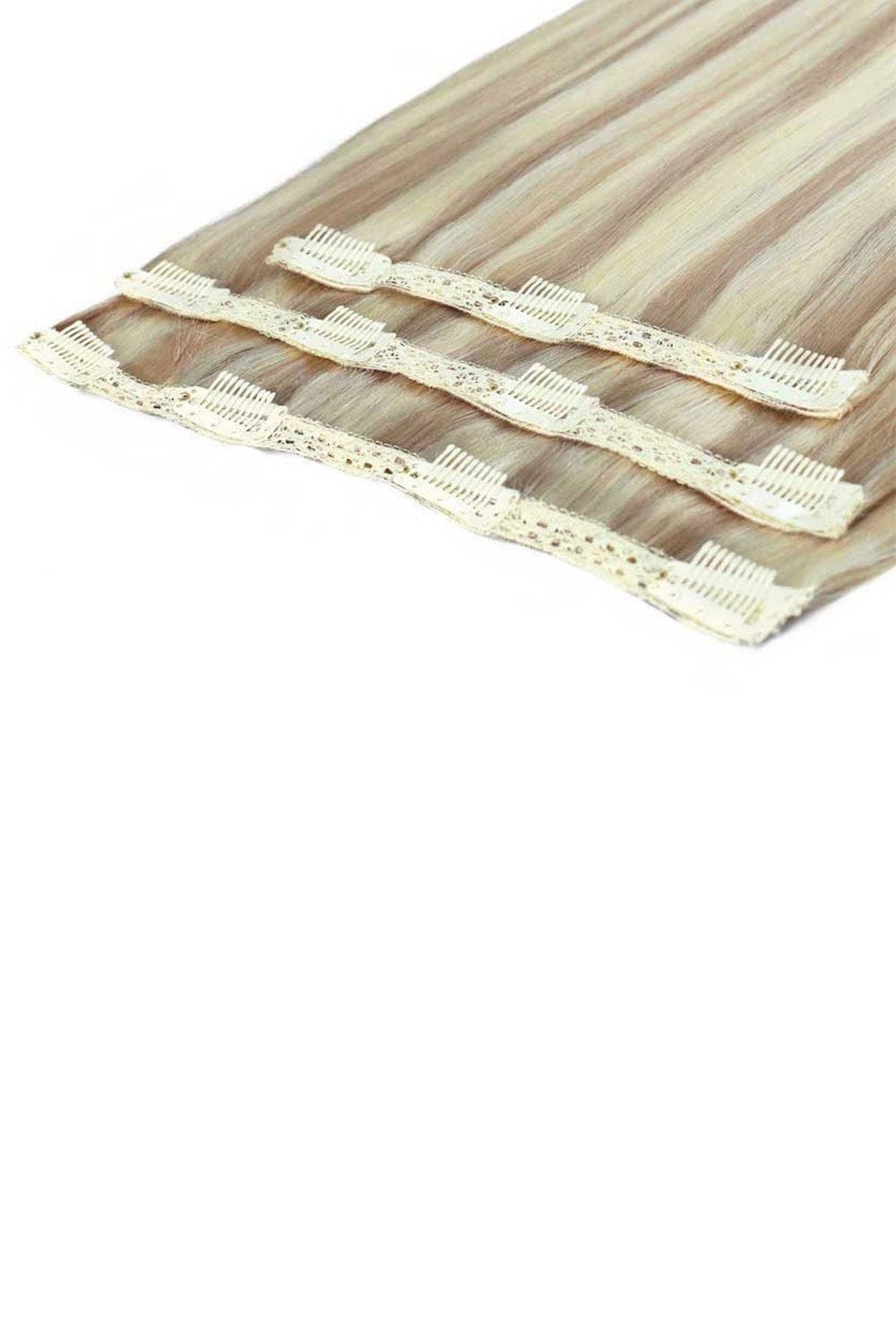 Beauty Works 18'' Deluxe Clip-In Extensions Iced Blonde image 4