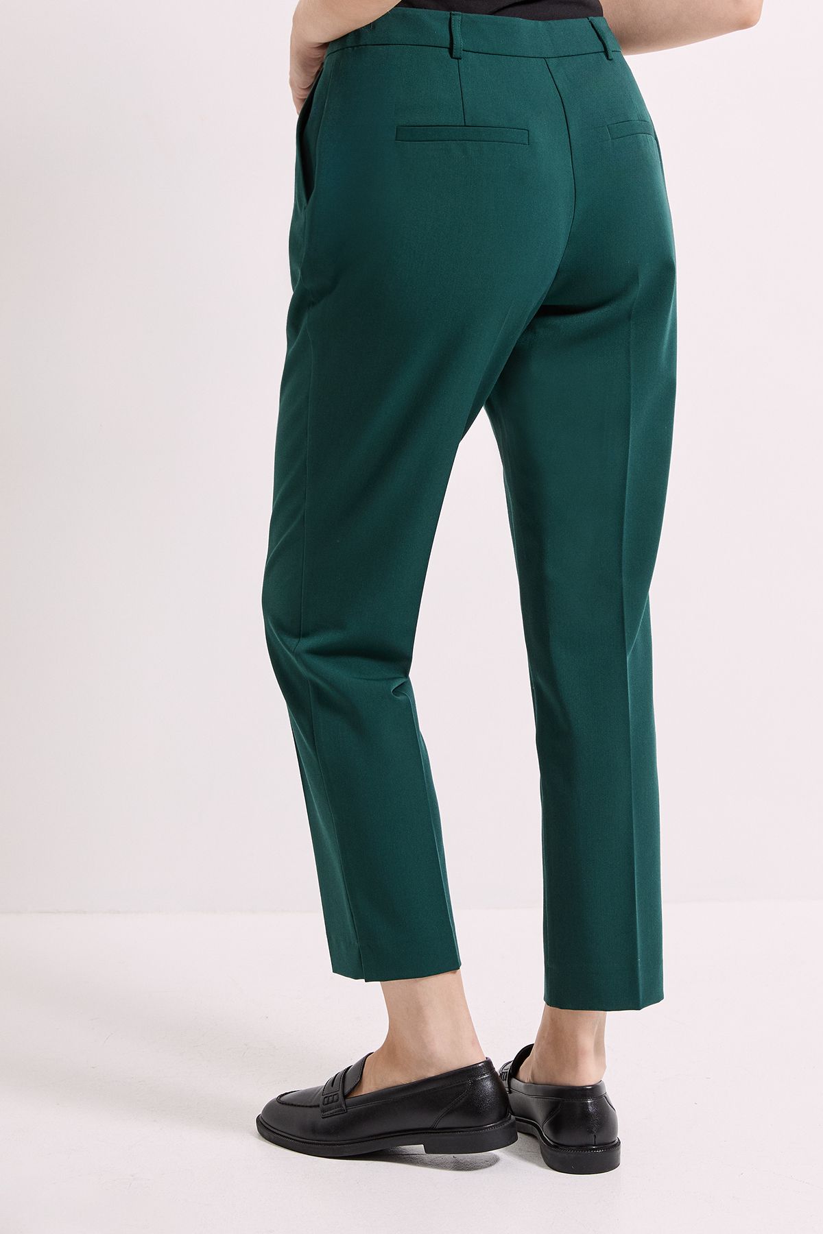 Dorothy Perkins Slim Leg Tailored Ankle Grazer Trouser Forest image 4