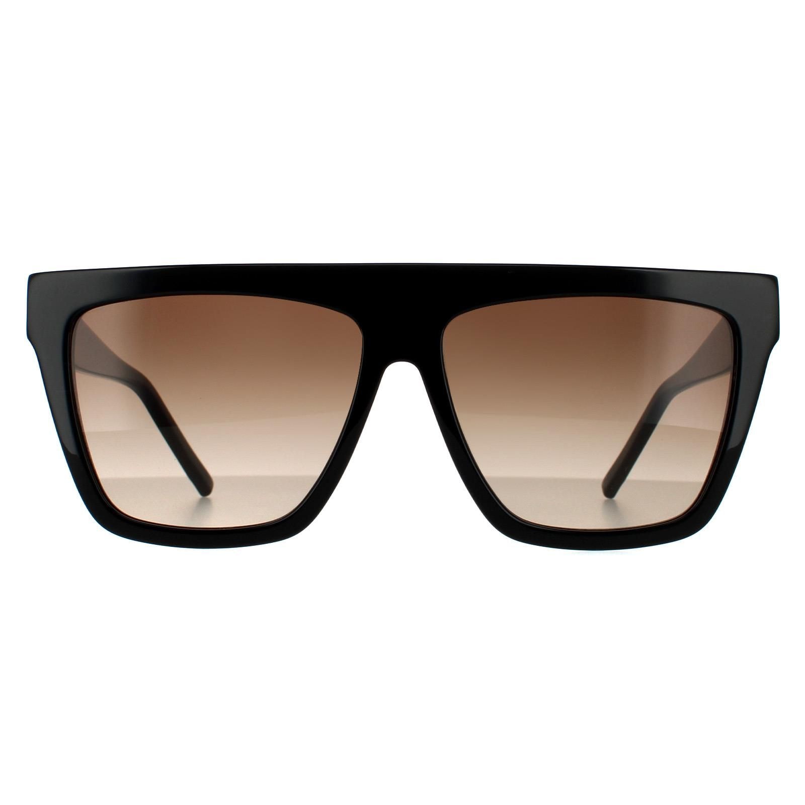 Hugo Boss Square Shiny Black Brown Gradient 90041091 image 1