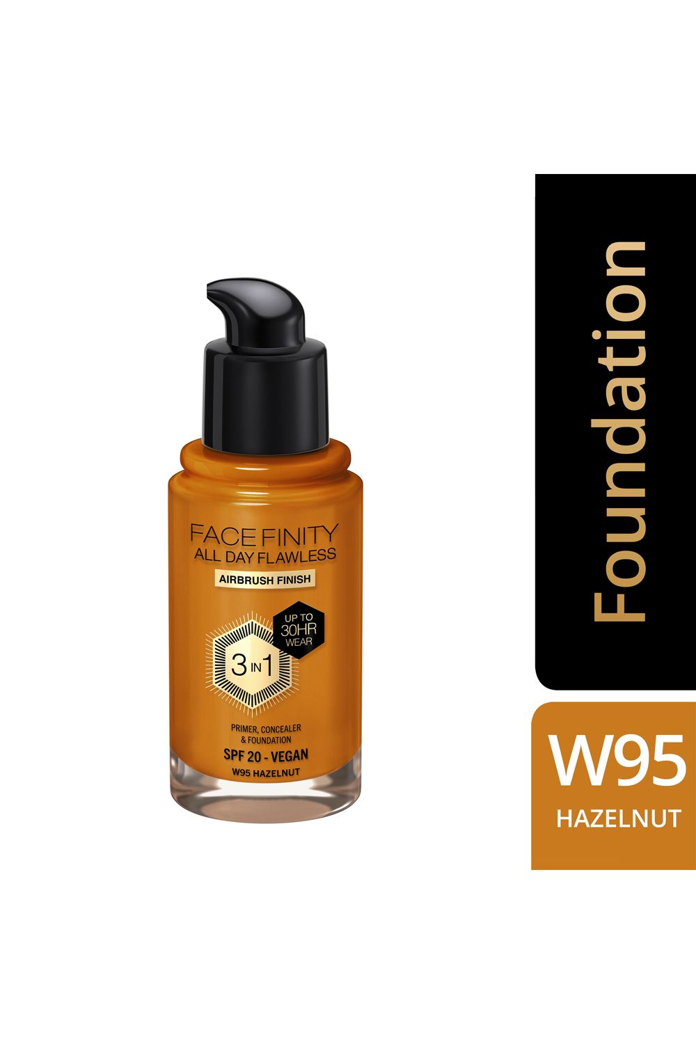 Max Factor Facefinity All Day Flawless 3 in 1 Vegan Foundation Hazlenut image 10