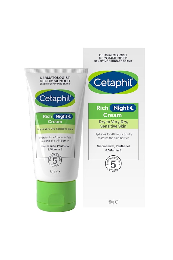 Cetaphil Rich Night Moisturising Cream 50g Multi