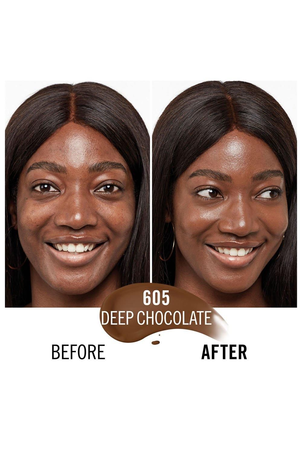 Rimmel London Kind & Free Moisturizing Skin Tint Foundation 605 Deep Chocolate image 4