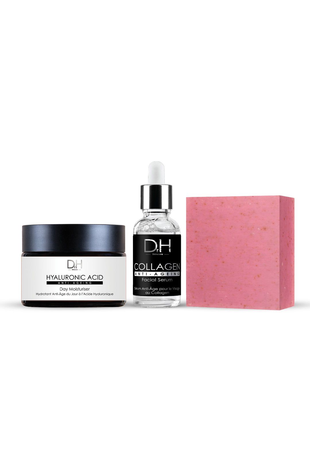 Dr H Collagen + Hyaluronic Acid Anti-Ageing Skincare Gift Set image 1
