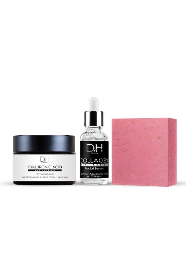 Dr H Collagen + Hyaluronic Acid Anti-Ageing Skincare Gift Set
