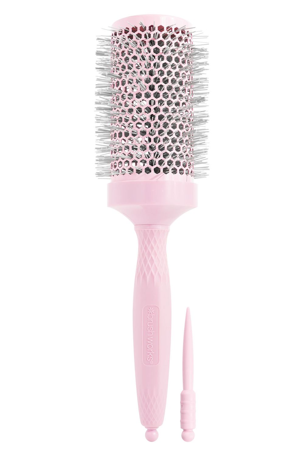 Brushworks Ceramic Round Brush - Large Pink image 2