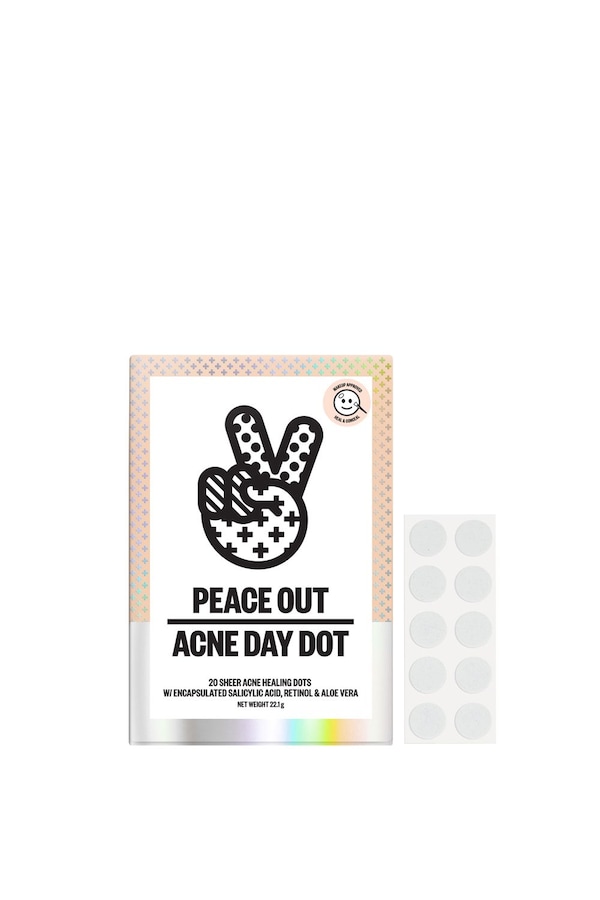 Peace Out Acne Day Dot - 20 Dots Multi