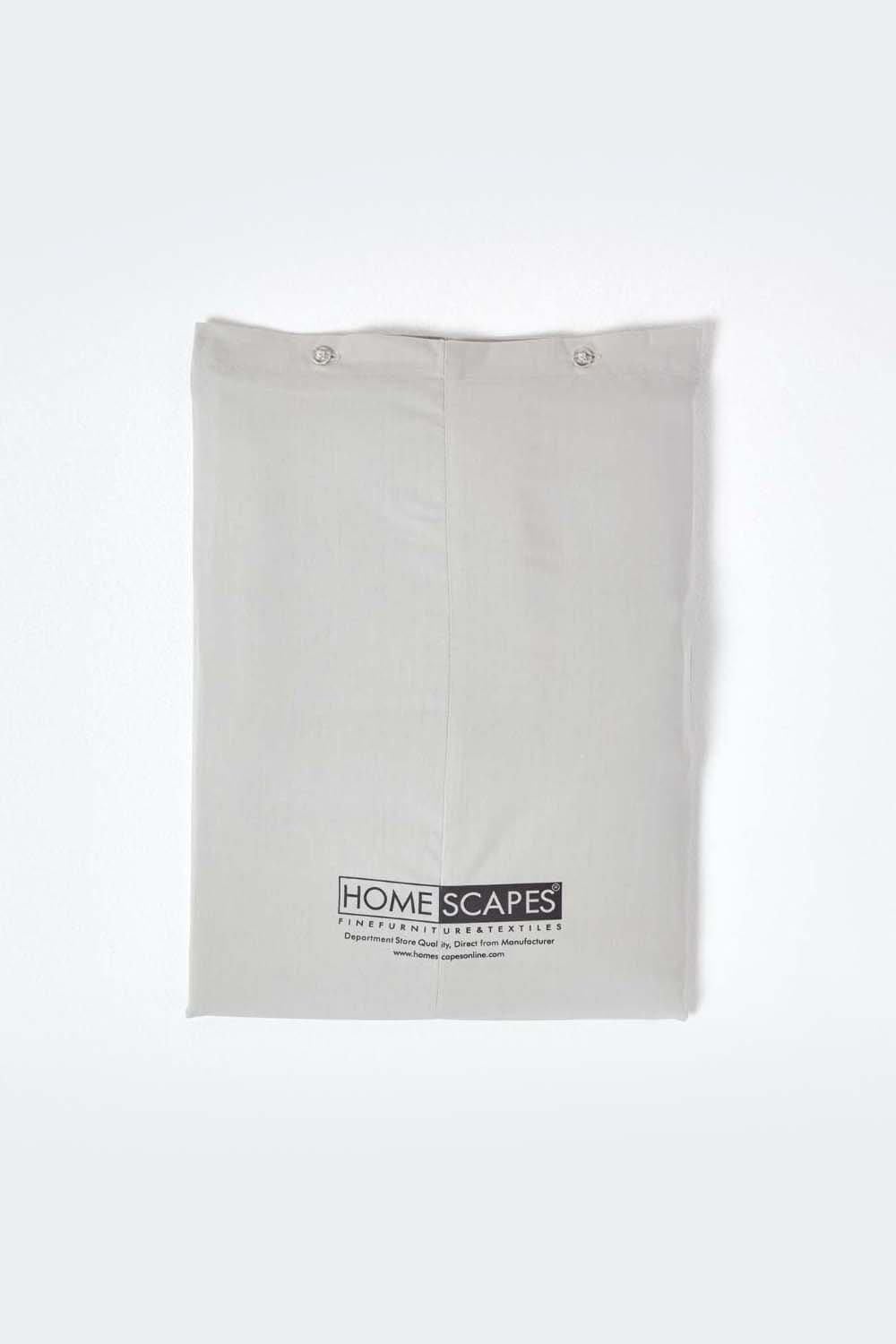 Homescapes Egyptian Cotton Duvet Cover with Pillowcase, 200 TC image 6