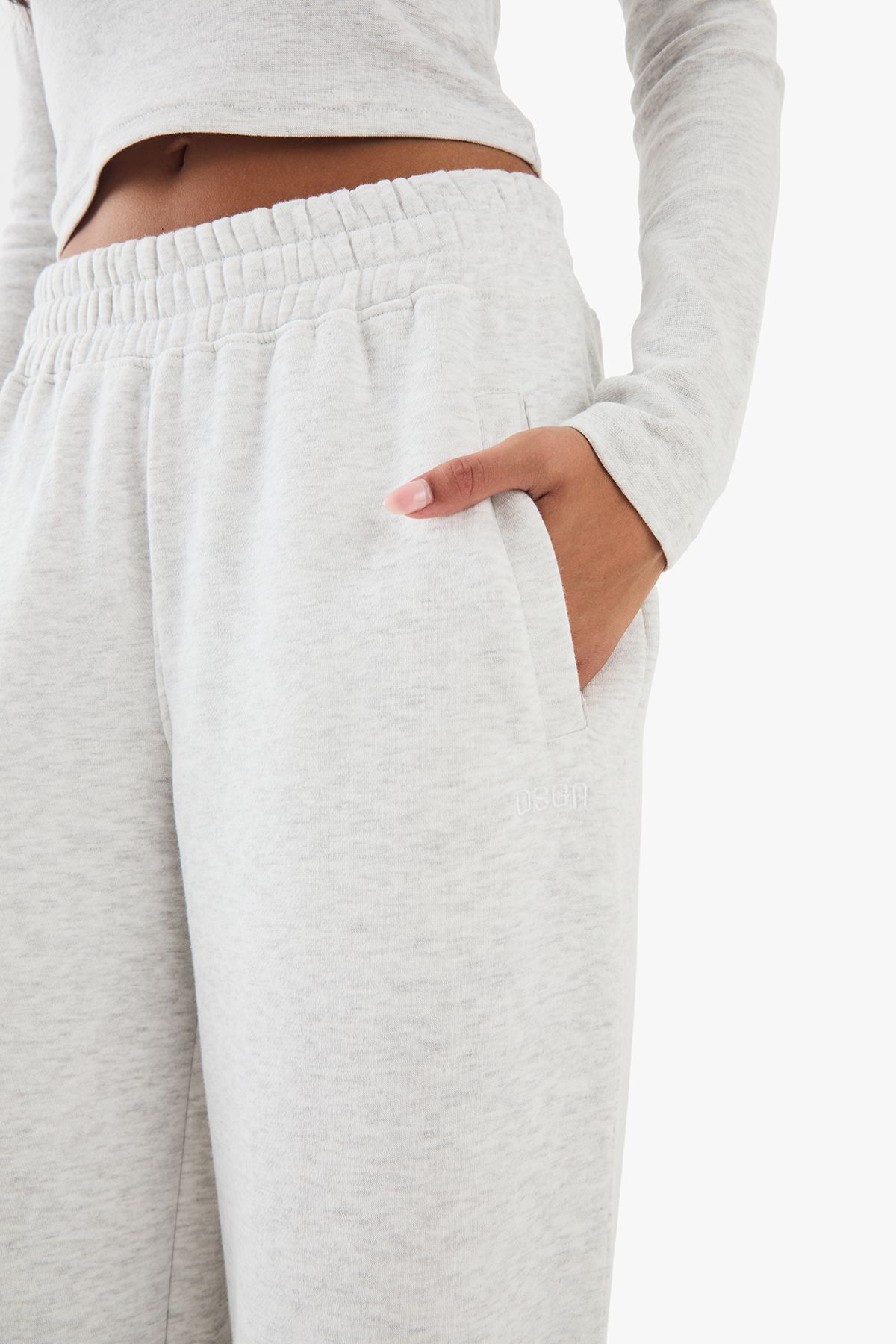 DSGN Studio DSGN Studio Straight Leg Jogger Ash Grey image 4