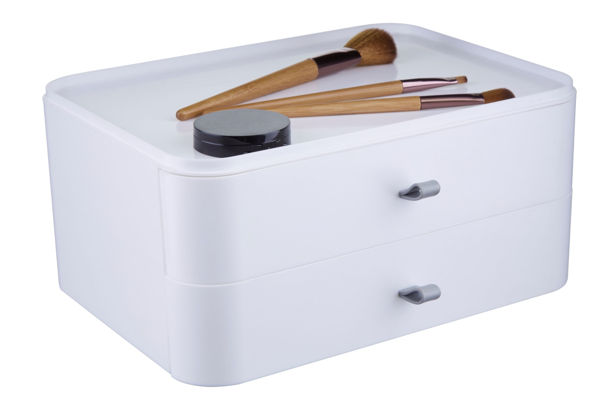 Orsina Plastic Makeup Drawer Organiser, Cosmetic Drawer Organizer, Ideal Drawer Cosmetic Organiser For Daily Use image 2