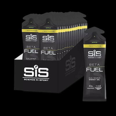 Science in Sport Beta Fuel +Nootropics Energy Gel 60ml - Apple - 30 Pack