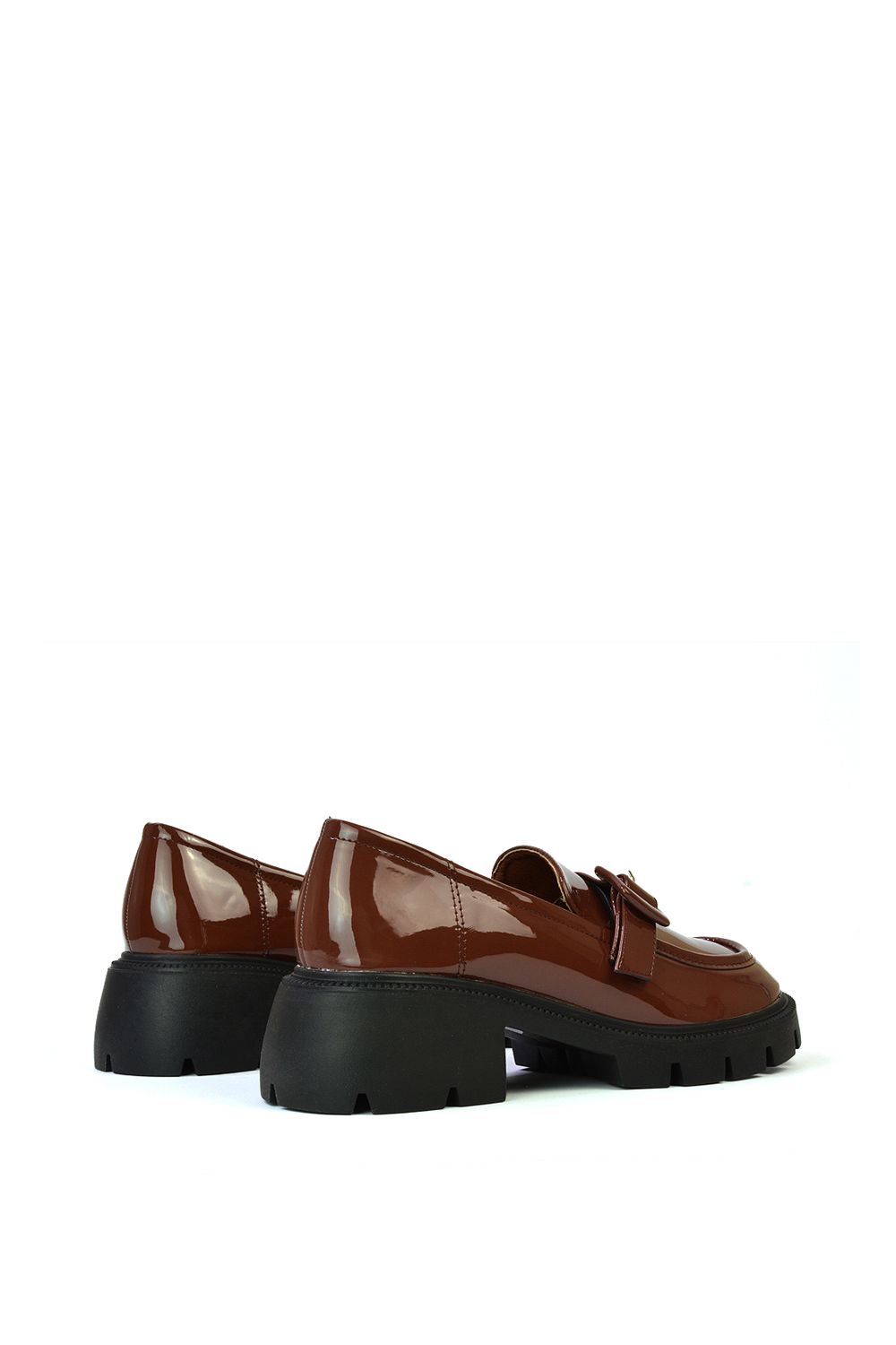 XY London 'Adelaide' Chunky Platform Block Heel Loafers image 3
