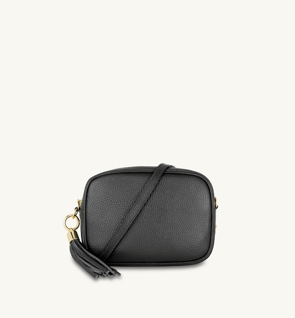 Apatchy London The Tassel Leather Crossbody Bag