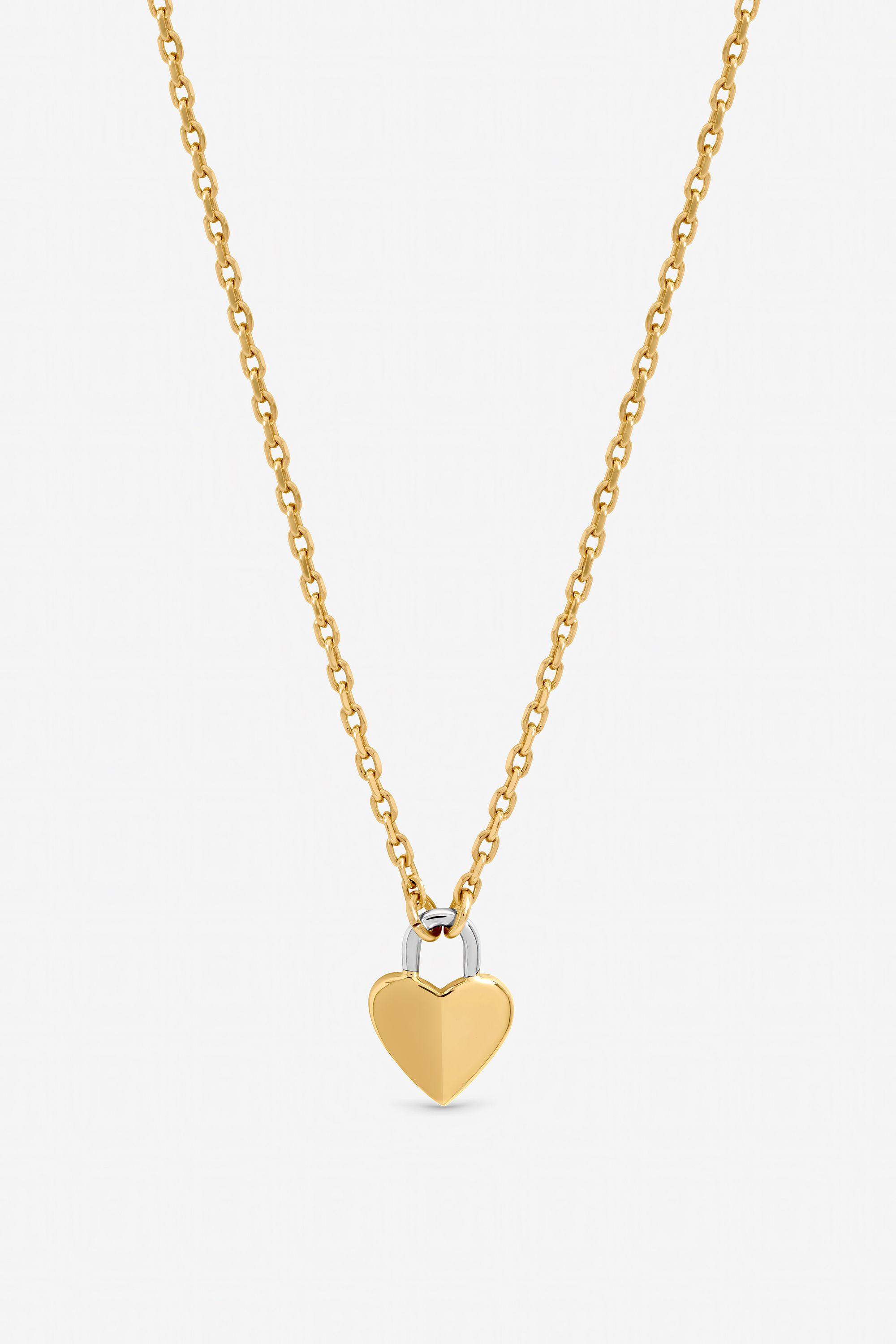 Inicio Two Tone Heart Pendant - Gift Pouch image 1