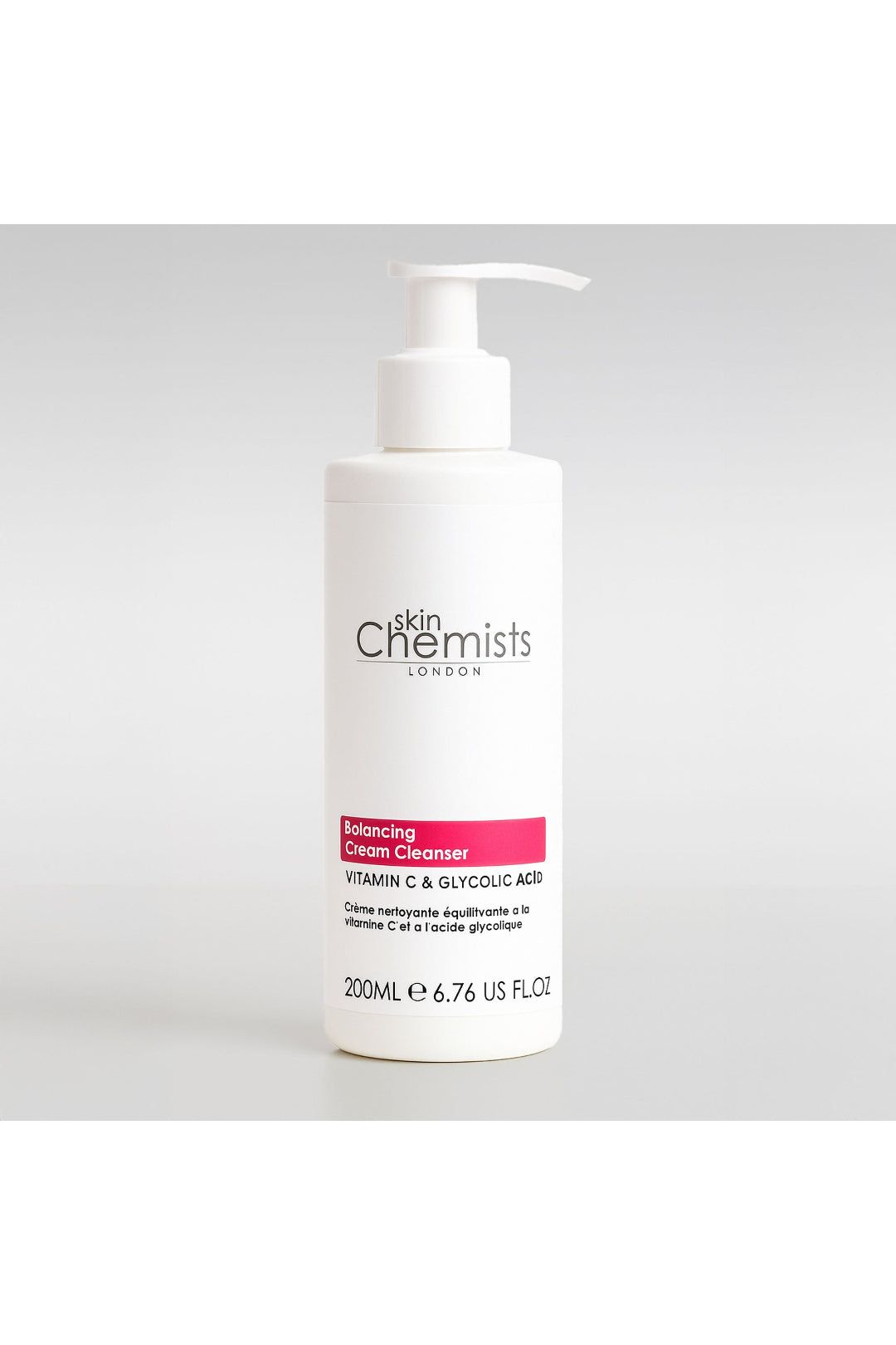 skinChemists Balancing Vitamin C & Glycolic Acid Cream Cleanser 200ml image 1