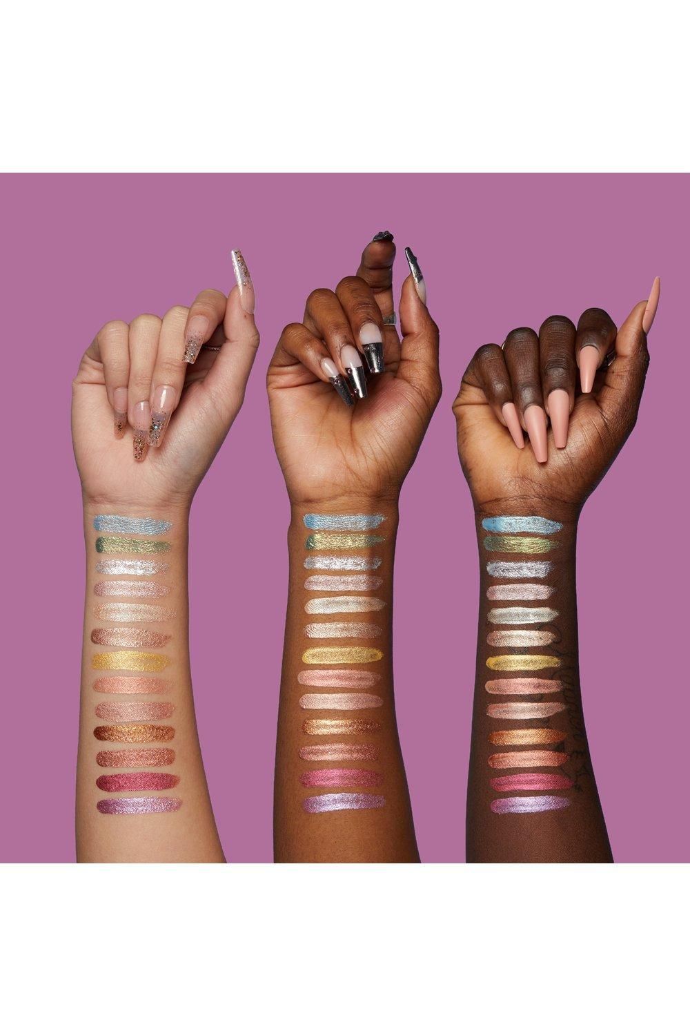 NYX Professional Makeup Ultimate Glow Shots Liquid Eyeshadow Come Thru Coconut image 3