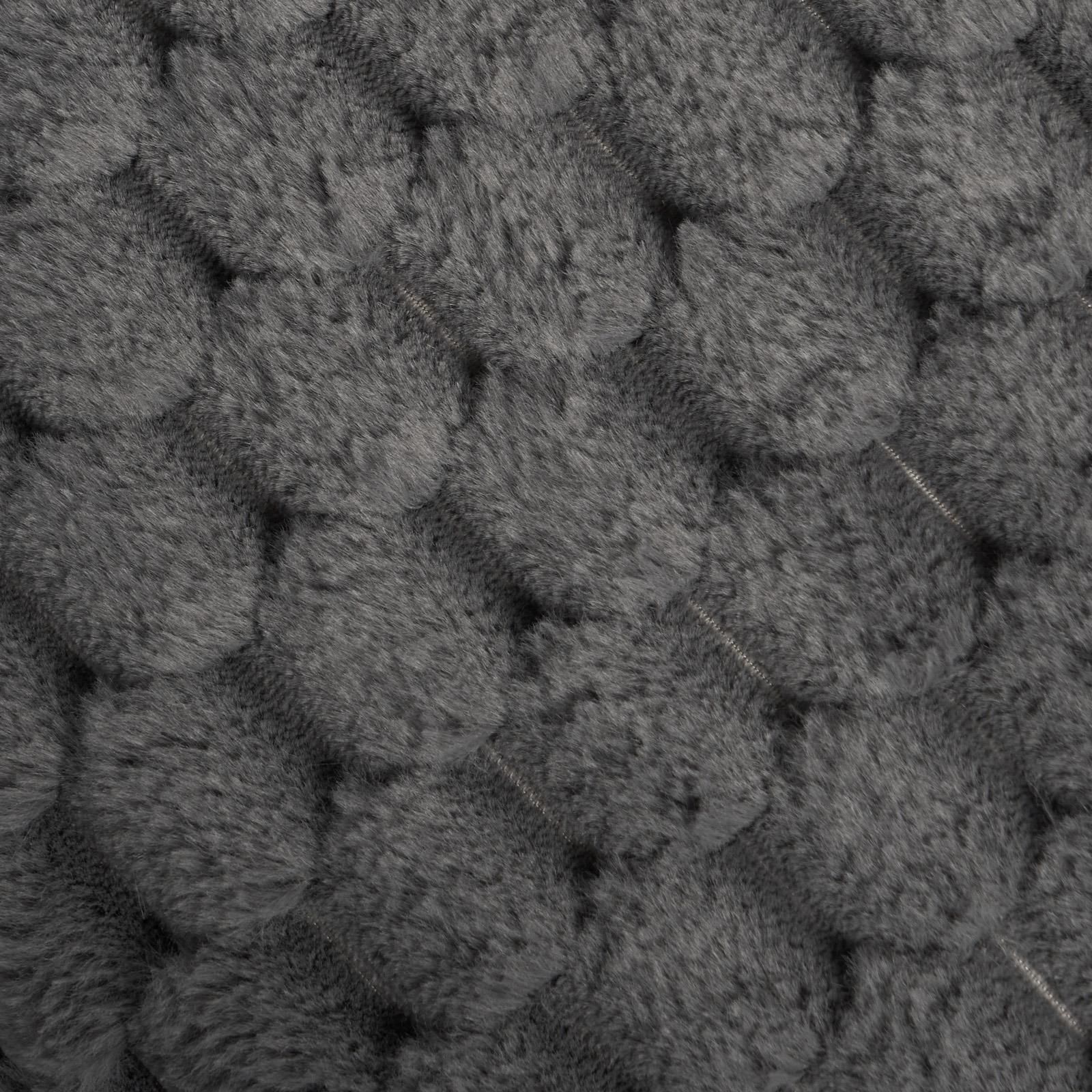 OHS 4 Pack Waffle Faux Fur Cushion Covers - 45 x 45cm image 6