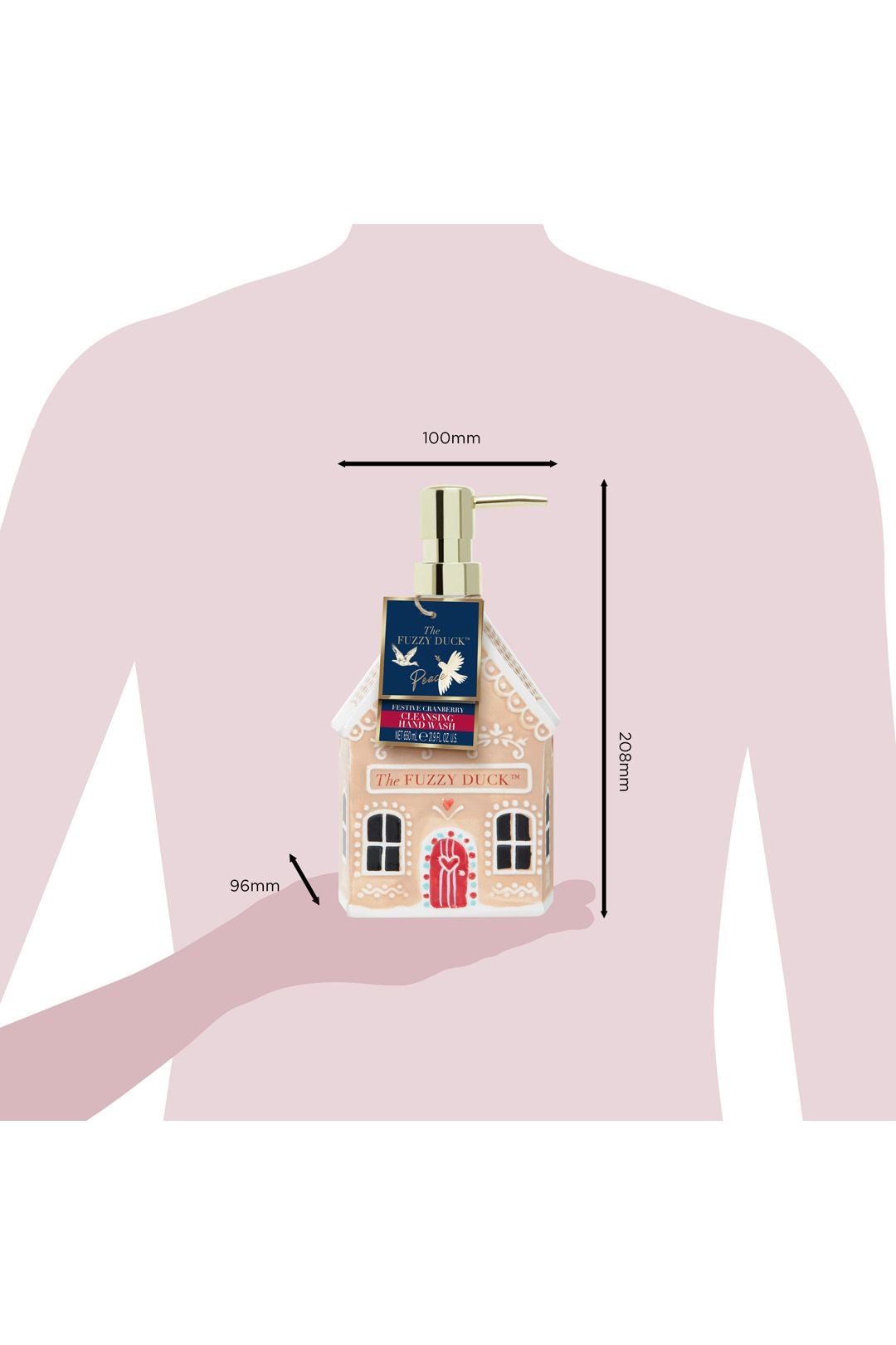 Baylis & Harding The Fuzzy Duck Winter Wonderland Festive Hand Wash Gingerbread House Gift Multi image 6