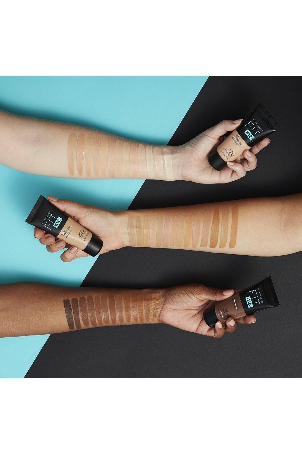 Maybelline Fit Me Matte & Poreless Full Coverage Matte Blendable Normal to Oily Skin Foundation Toffee image 7