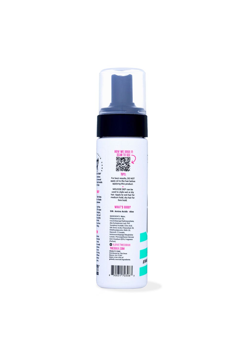 The Doux Mousse Def Texture Foam 207ml Multi image 2
