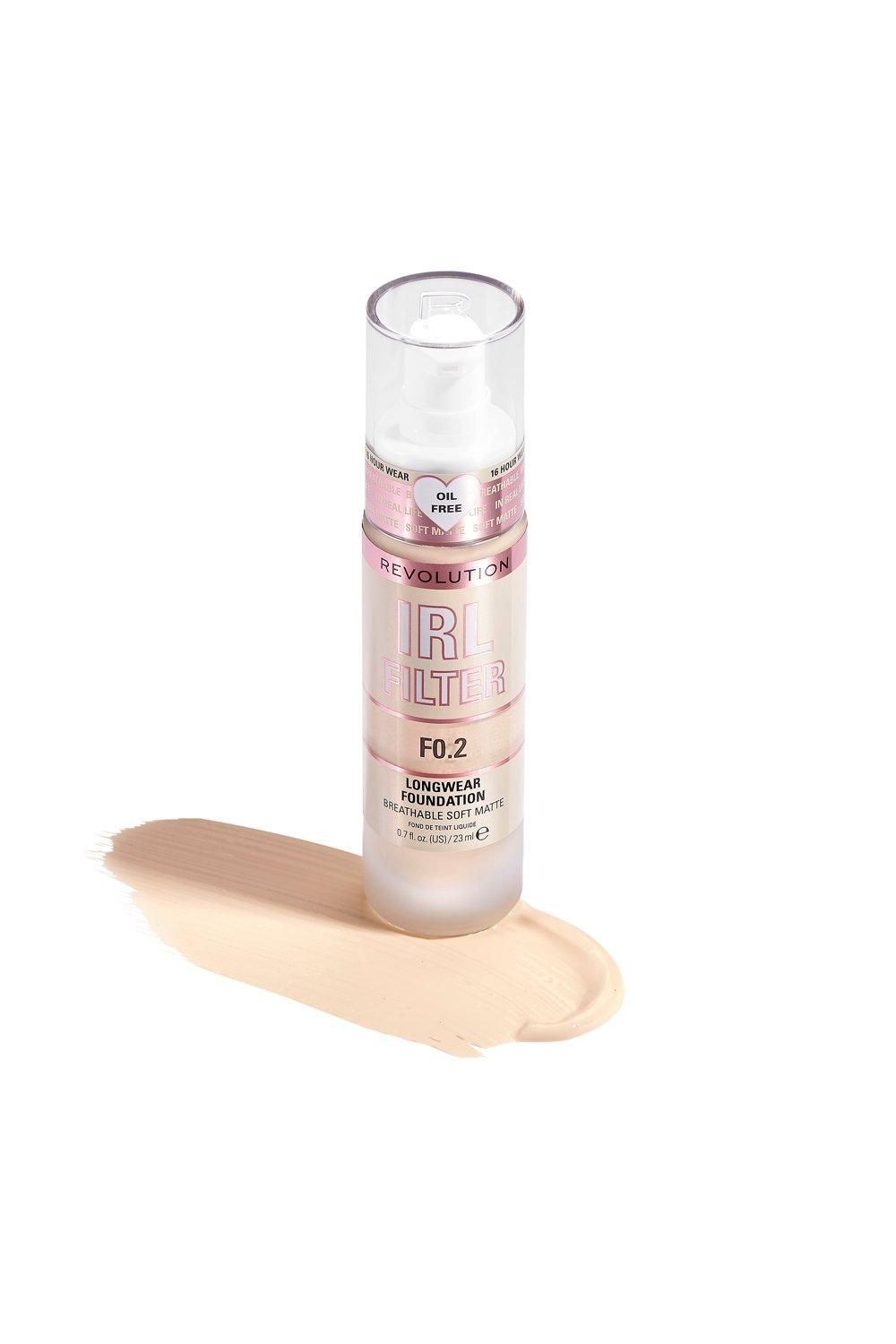 Revolution IRL Filter Longwear Foundation F0_2 image 4