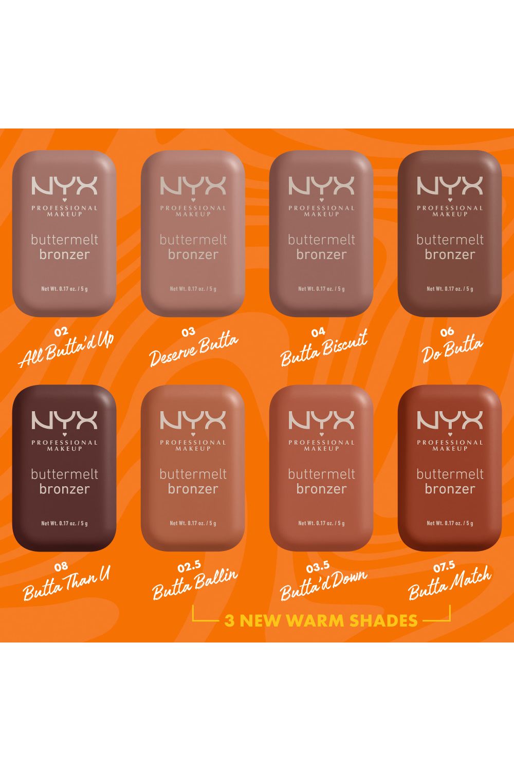 NYX Professional Makeup Buttermelt Bronzer Powder Bronzer 5g Butta Ballin image 2