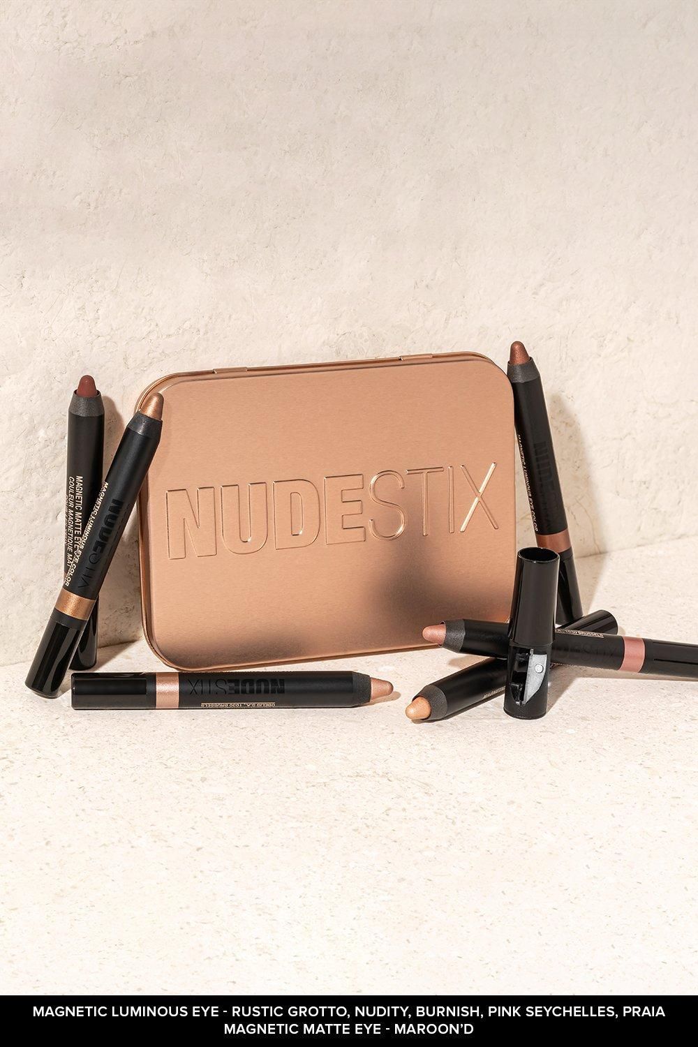 Nudestix NUDE BEACH 6 PC - EYE PENCIL PALETTE Multi image 8
