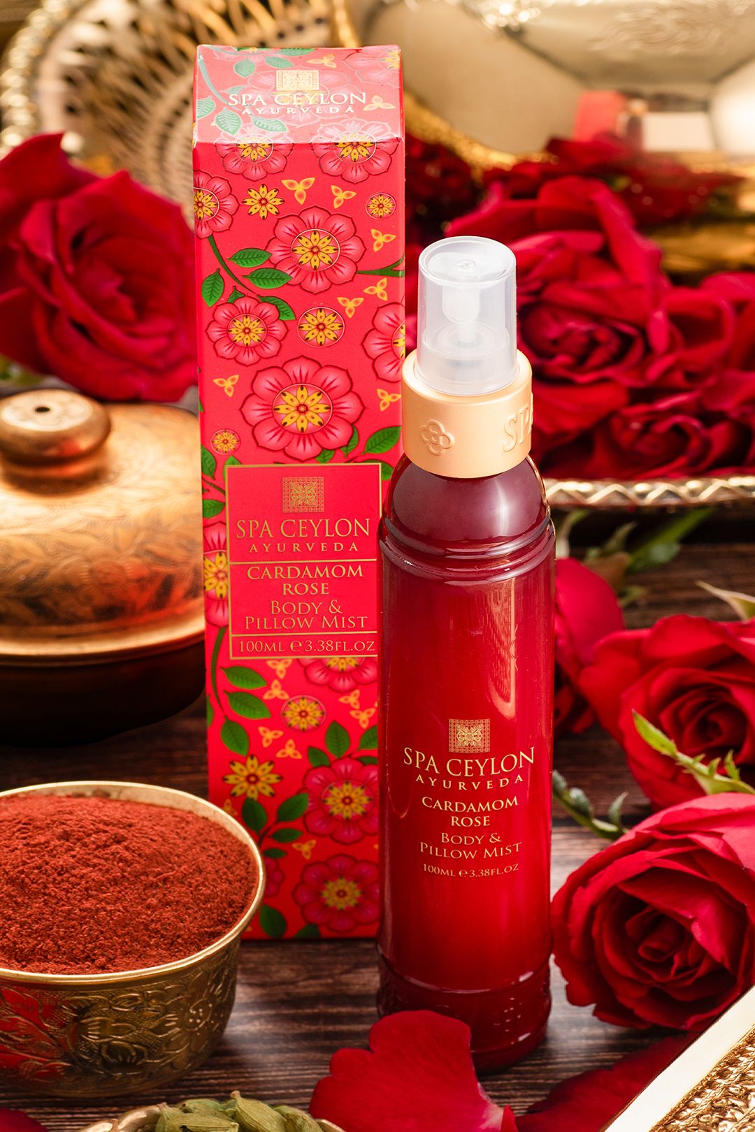 Spa Ceylon Cardamom Rose - Massage & Bath Oil-100ml image 2
