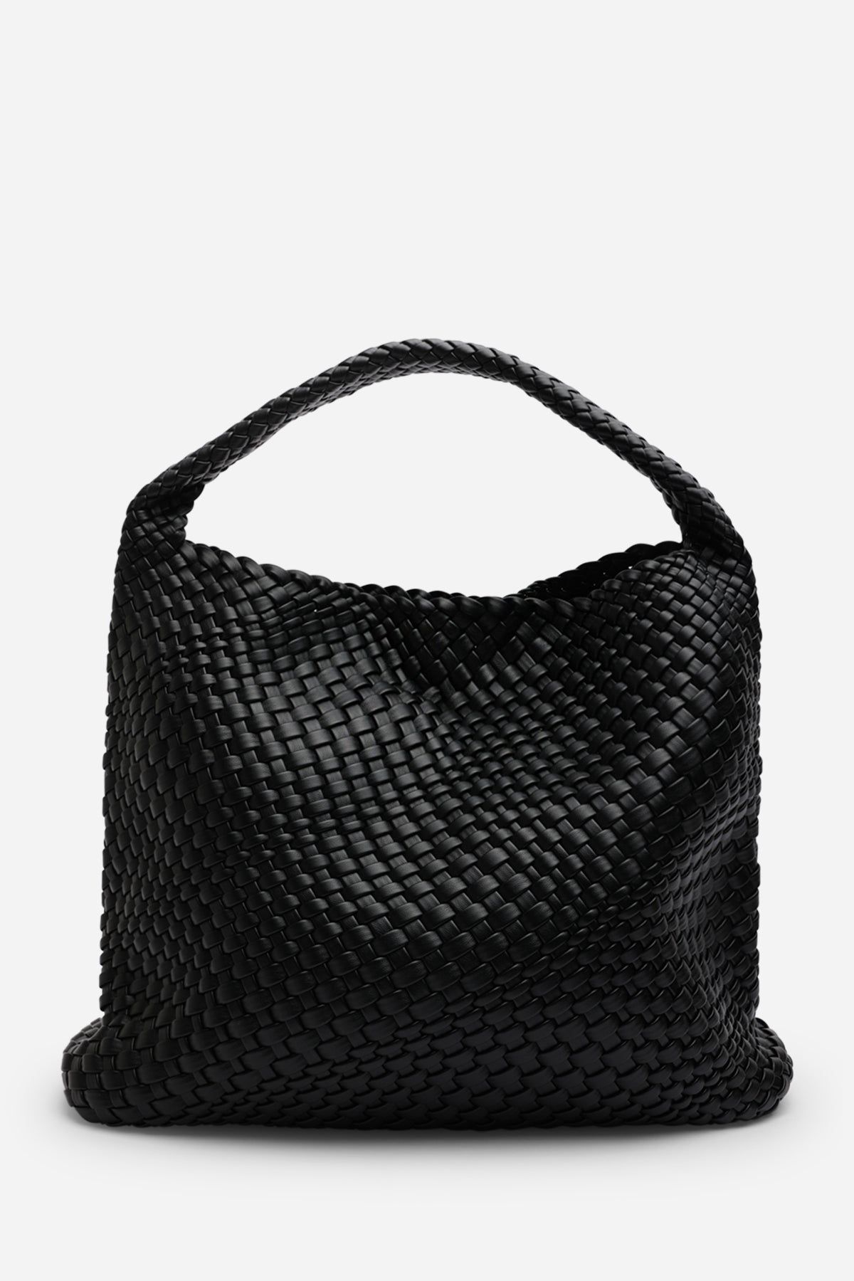 Where's That From 'Stone' Weave Detail Faux Leather Shoulder Bag image 2