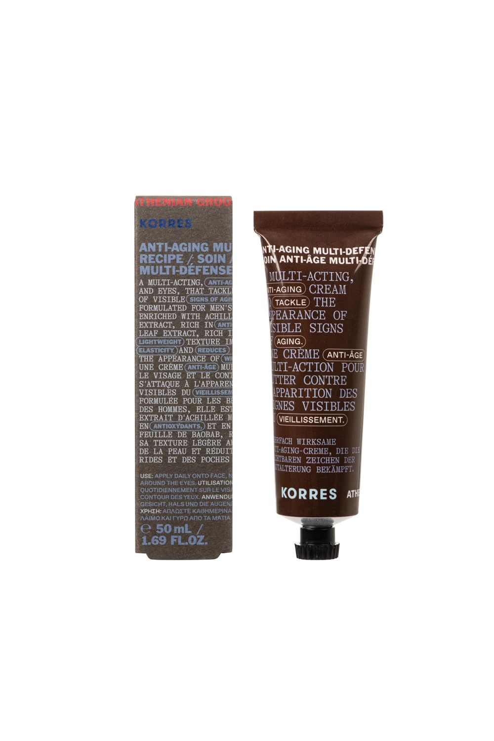 Korres Achillea Mens 2in1 Shampoo & Shower Gel 250ml Multi image 2