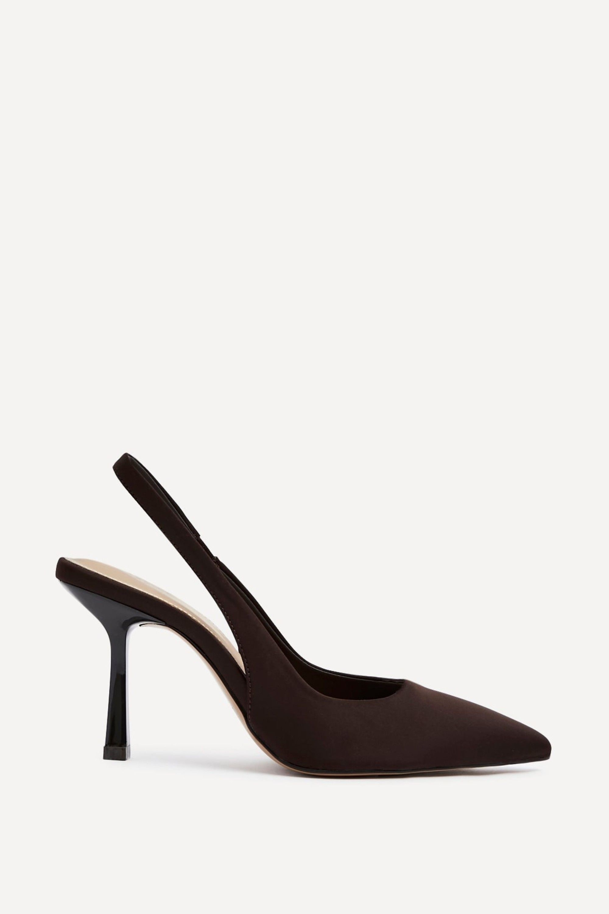Linzi Dash Brown Scuba Court Heel