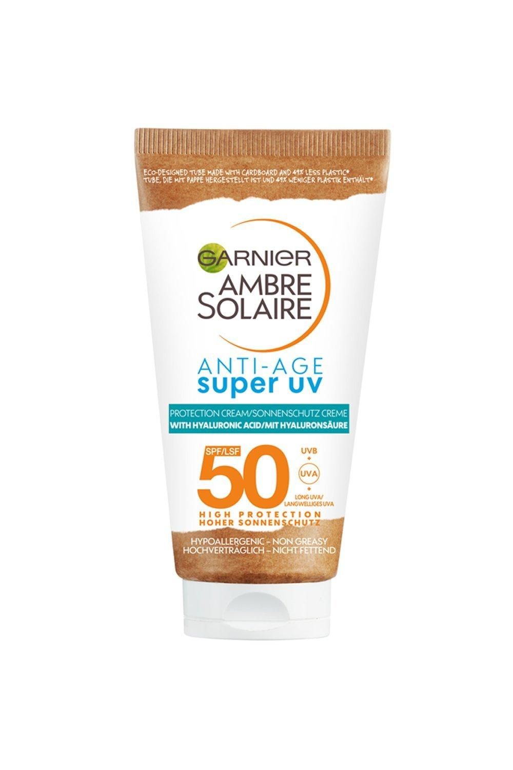 Garnier Ambre Solaire Anti-Age Super UV Face Protection SPF50 Cream Multi image 3