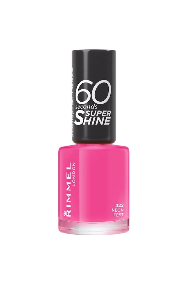 Rimmel London 60 Seconds Super Shine Nail Polish Peachella