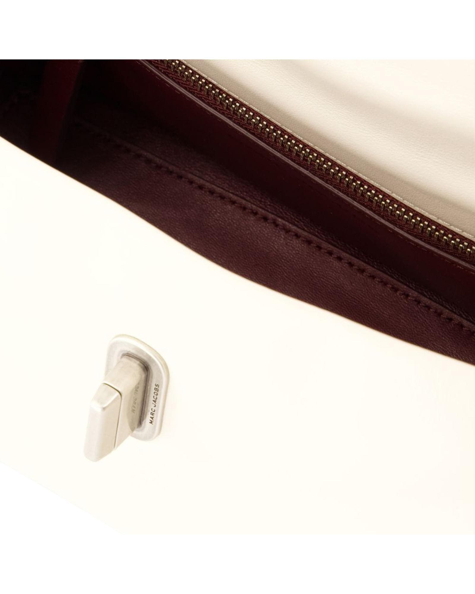 Marc Jacobs Preloved The Softshot 21 Top Handle Bag Wo - White | White Handbags image 5